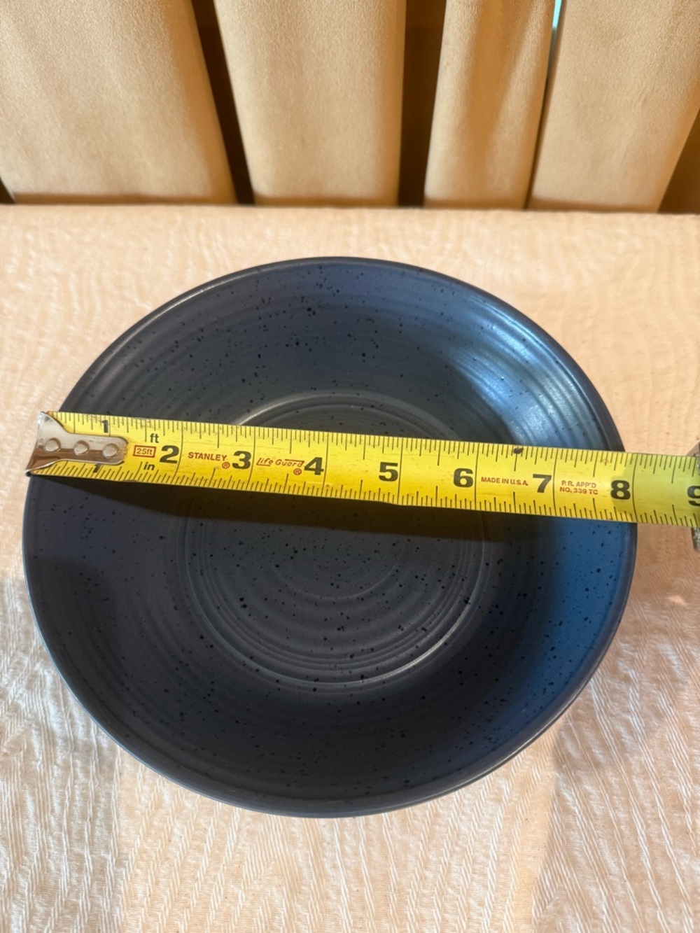 Bee & Willow Navy Blue Salad/Soup Bowls – Set of 2 - Picture 3 of 5